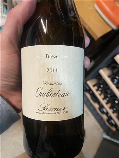Údolí Loiry Saumur Domaine Guiberteau Brézé 2014