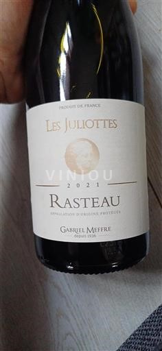 Rhônen laakso Rasteau Gabriel Meffre Les Juliottes 2021