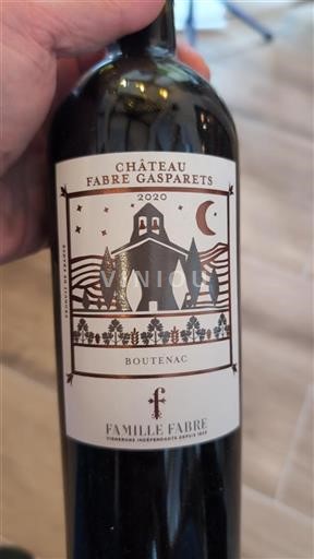 Languedoc Corbières-boutenac Château Fabre Gasparets Boutenac 2020