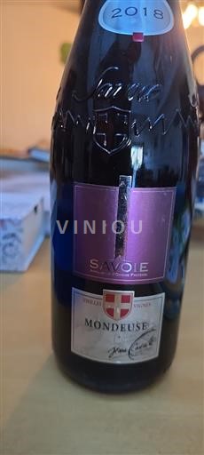 Savoie and Bugey Mondeuse Jean Cavaillé 2018
