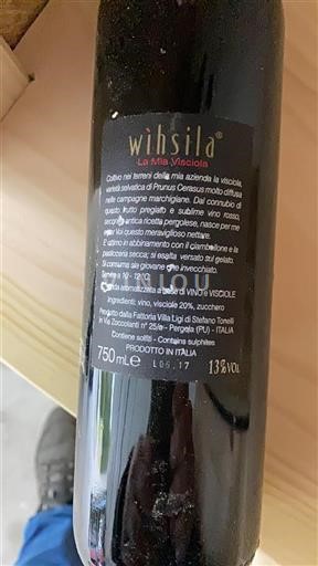 Marche Non specificato La Mia Visciola 2017