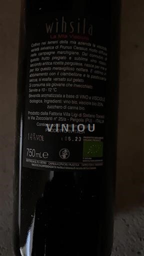 Marche Non specificato Fattoria Villa Ligi La Mia Visciola 2023