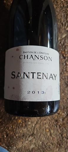 Bourgogne Santenay Chanson 2013