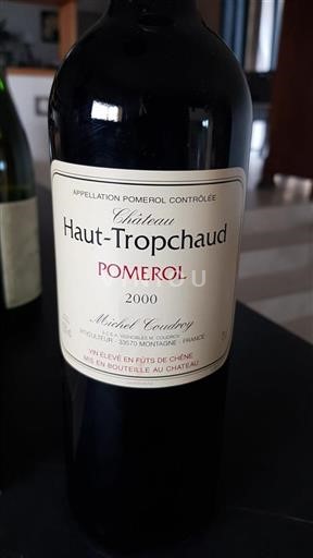 Bordeaux Pomerol Château Hauttropchaud 2000