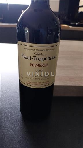 Bordeaux Pomerol Château Hauttropchaud 2000