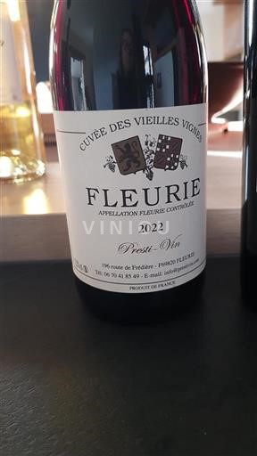 Beaujolais Fleurie Cuvée Des Vieilles Vignes 2022