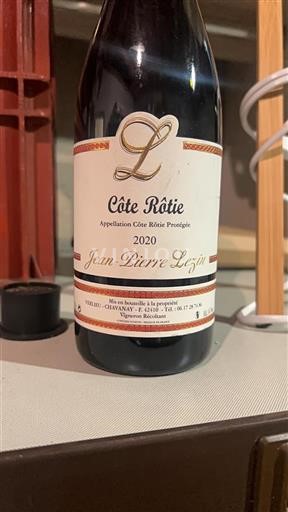 Valle del Rodano Côte-rôtie Jeanpierre Lezin 2020