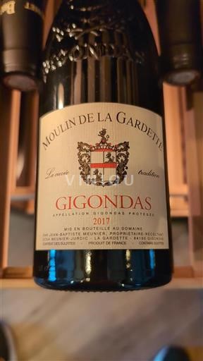 Vallée du Rhône Gigondas Moulin De La Gardette La tradition 2017
