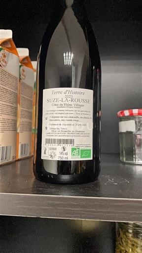 Rhône-dalen Côtes-du-Rhône-Villages Domaine Des Gravennes Terre d'Histoire 2023
