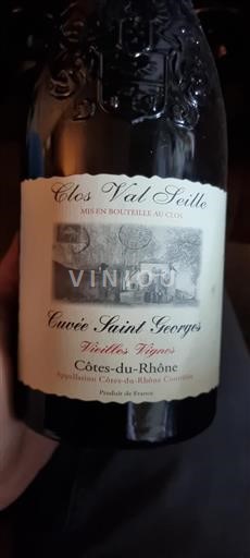 Vallée du Rhône Côtes-du-rhône Clos Val Seille Saint Georges Vieilles Vignes 2022
