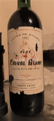 Bordeaux Côtes-de-bourg Clos Du Cheval Blanc 1982