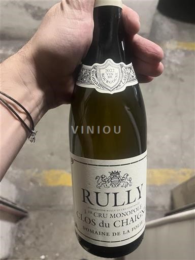 Bourgondië Rully Premier Cru Domaine La Folie Clos du Chaigne 2022