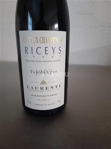 Champanhe Coteaux-champenois Laurenti Vendanges 1997