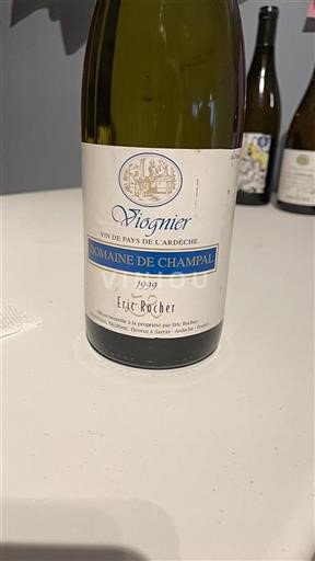 Alsazia Non specificato Domaine Champal Viognier 1999
