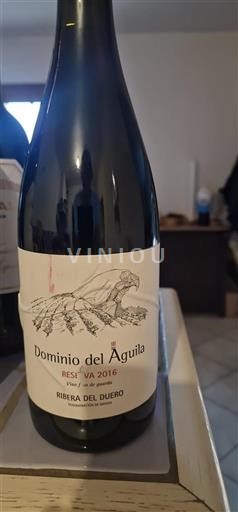 Castile and León Ribera del Duero Dominio Del Águila Reserva 2016
