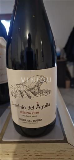 Castile and León Ribera del Duero Dominio Del Águila Reserva 2019