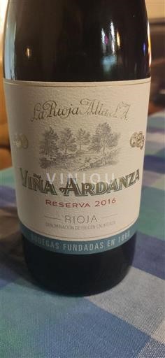 La Rioja rioja La Rioja Alta S.a Viña Ardanza 2016