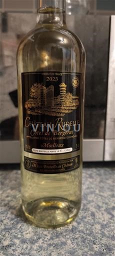 Lounais-Ranska Côtes-de-bergerac Château Rudelle 2023
