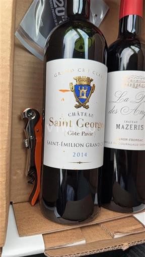 Bordeaux Saint-Émilion Grand Cru Grand Cru Château Saint Georges C%c3%b4te Pavie 2014