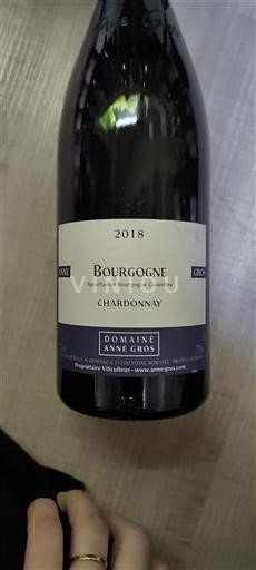 Bourgondië Bourgogne Domaine Anne Gros Chardonnay 2018