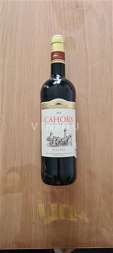 Vin Rouge sec Club Des Sommeliers 2018 France Sud-Ouest Cahors