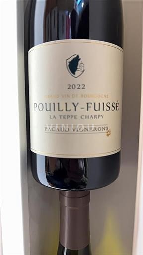 Burgundy Pouilly-Fuissé Grand Cru Pacaud Vignerons La Teppe Charpy 2022