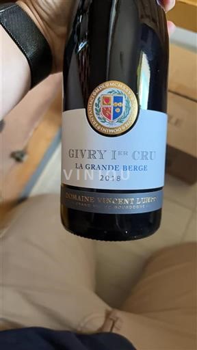 Burgundy Unspecified Premier Cru Domaine Vincent Lumpp La Grande Berge 2018