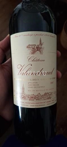 Bordeaux Saint-Émilion Grand Cru Valandraud 2007