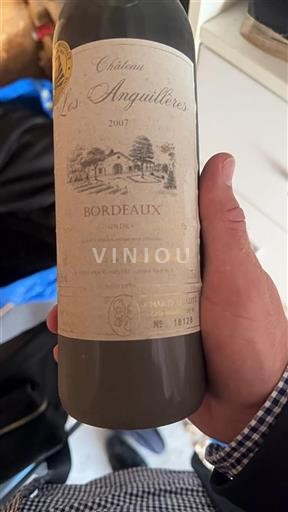Bordeaux Château Les Anguillères 2007
