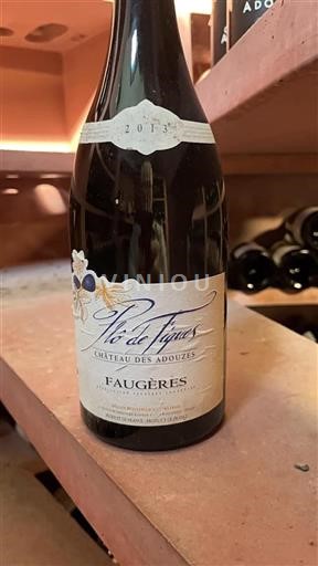 Languedoc Faugères Château Des Adouzes Flor de Figues 2013