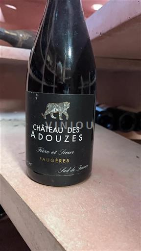 Languedoc Faugères Château Des Adouzes Frère et Sœur 2020