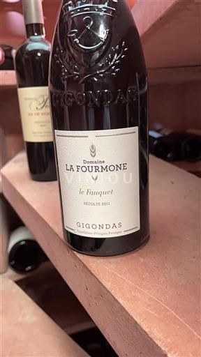 Rhône-dalen Gigondas Domaine La Fourmone le Fauquet 2011