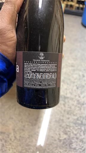 Languedoc Corbières-boutenac Ollieux Romanis 2011