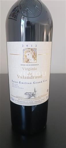 Bordeaux Saint-Émilion Grand Cru Grand Cru Valandraud Virginie de Valandraud 2012