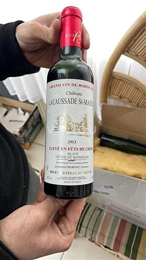 Bordeaux Blaye Côtes de Bordeaux Château Lacaussade Stmartin 2013