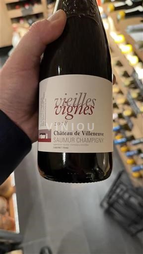 Vallée de la Loire Saumur-champigny Villeneuve Vieilles Vignes 2018