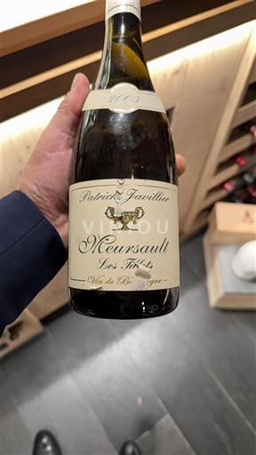 Bourgondië Meursault Domaine Patrick Javillier Les Tillets 2005