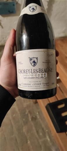 Bourgogne Chorey-lès-beaune Gérard Boyer Les Champs Piétants 2022