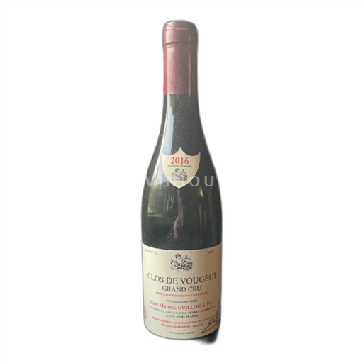 Vin Rouge sec Jean-Michel Guillon & Fils 2016 France Bourgogne Clos-de-vougeot AOC Grand Cru