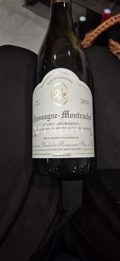 Bourgogne Chassagne-montrachet Premier Cru Bacheletramonet Père Et Fils Morgeot 2020