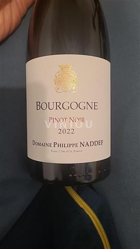 Burgundsko Domaine Philippe Naddef Pinot Noir 2022