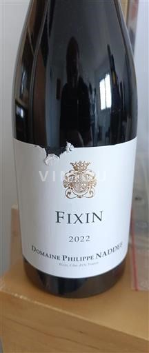 Bourgogne Fixin Domaine Philippe Naddef 2022