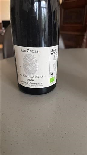 Valle del Loira Saumur-Champigny Domaine Chaintre Les Crézes 2020