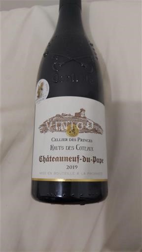 Valle del Ródano Châteauneuf-du-Pape. Cellier Des Princes Hauts des Coteaux 2019