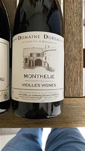 Burgundsko Monthélie Grand Cru Domaine Doreau Vieilles Vignes 2022