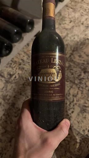 Burdeos Listrac-Médoc Cru Bourgeois Château Lestage 1986
