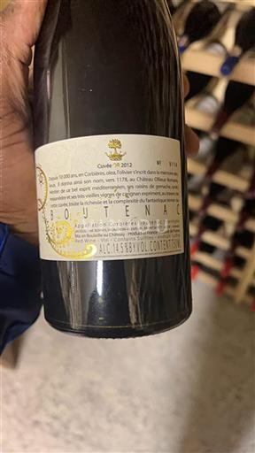 Languedoc Corbières-boutenac Ollieux Romanis QR 2012