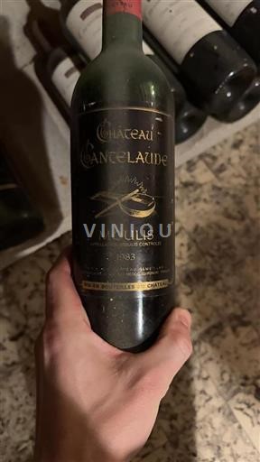 Bordeaux Non specificato Château Cantelaude 1983