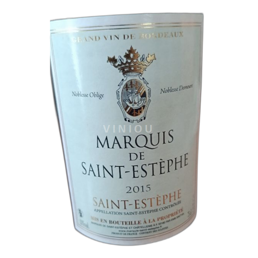 Bordeaux Saint-Estèphe Marquis de Saint-Estèphe Senza annata
