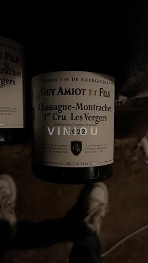 Bourgogne Chassagne-montrachet Premier Cru Guy Amiot Et Fils Les Vergers 2022